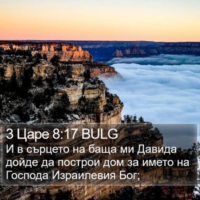 3 Царе 8:17 BULG Bible Verse Image