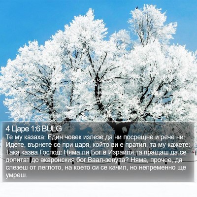 4 Царе 1:6 BULG Bible Verse Image