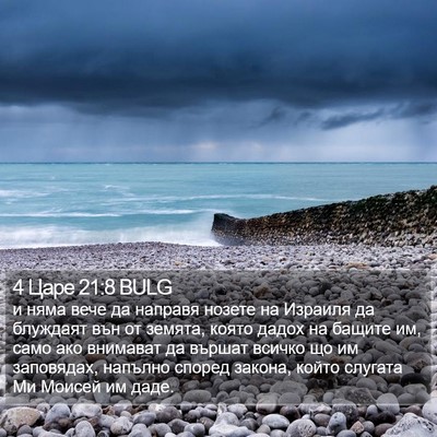 4 Царе 21:8 BULG Bible Verse Image