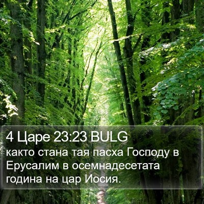 4 Царе 23:23 BULG Bible Verse Image