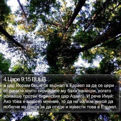 4 Царе 9:15 BULG Bible Verse Image