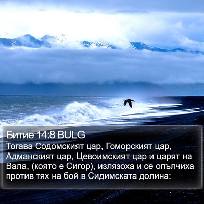 Битие 14:8 BULG Bible Verse Image