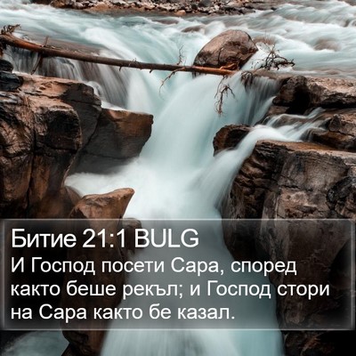 Битие 21:1 BULG Bible Verse Image