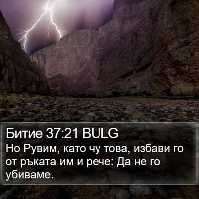 Битие 37:21 BULG Bible Verse Image
