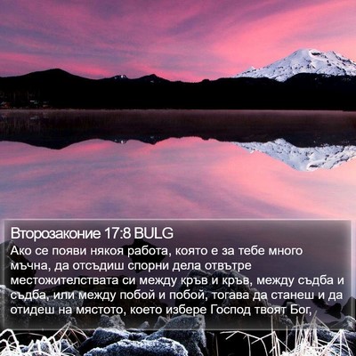Второзаконие 17:8 BULG Bible Verse Image