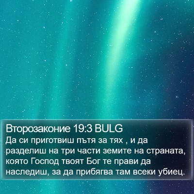 Второзаконие 19:3 BULG Bible Verse Image