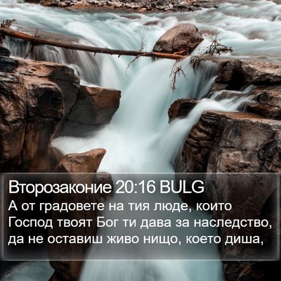 Второзаконие 20:16 BULG Bible Verse Image