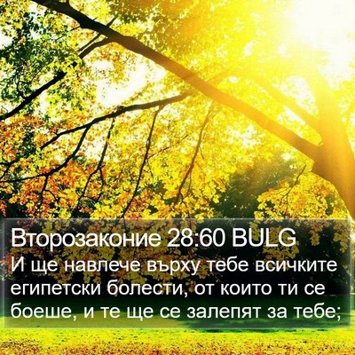 Второзаконие 28:60 BULG Bible Verse Image