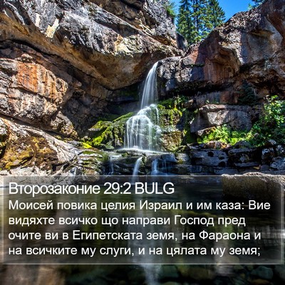 Второзаконие 29:2 BULG Bible Verse Image