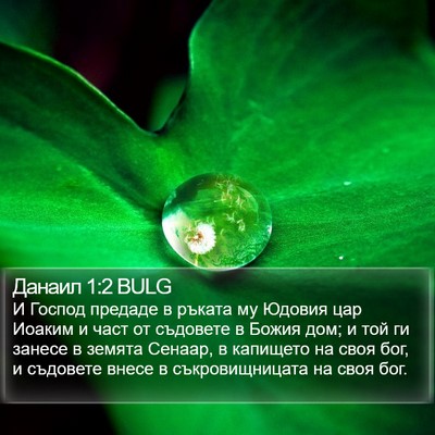 Данаил 1:2 BULG Bible Verse Image
