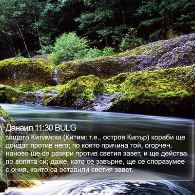 Данаил 11:30 BULG Bible Verse Image