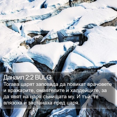Данаил 2:2 BULG Bible Verse Image