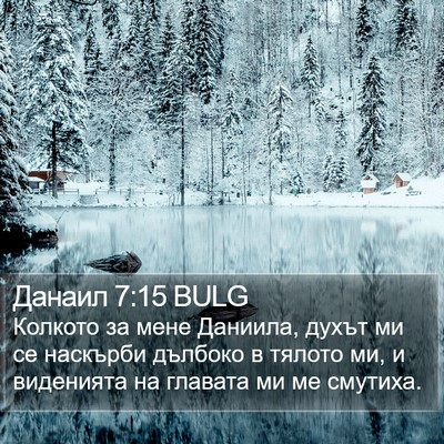 Данаил 7:15 BULG Bible Verse Image
