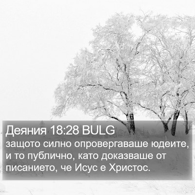 Деяния 18:28 BULG Bible Verse Image