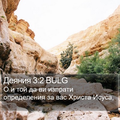 Деяния 3:2 BULG Bible Verse Image