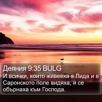 Деяния 9:35 BULG Bible Verse Image