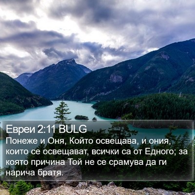 Евреи 2:11 BULG Bible Verse Image