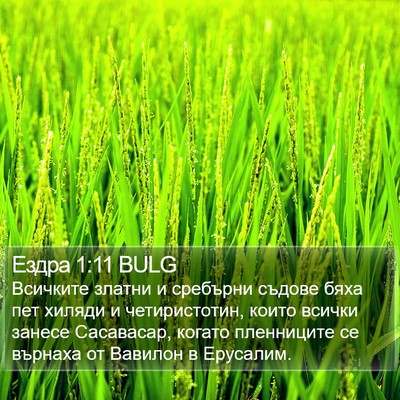 Ездра 1:11 BULG Bible Verse Image