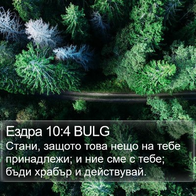 Ездра 10:4 BULG Bible Verse Image