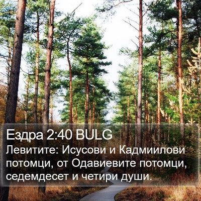 Ездра 2:40 BULG Bible Verse Image