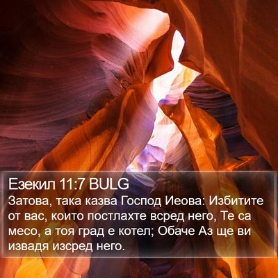 Езекил 11:7 BULG Bible Verse Image
