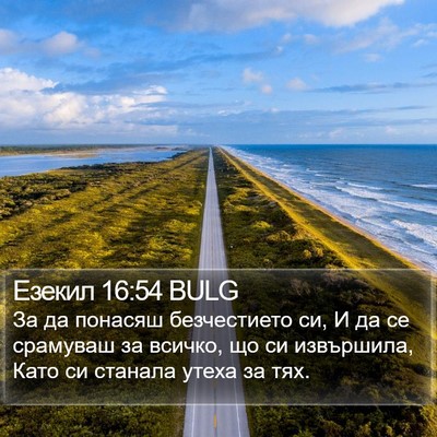 Езекил 16:54 BULG Bible Verse Image