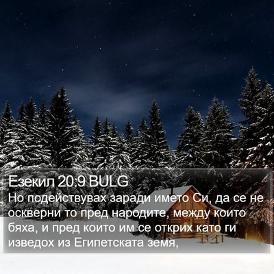 Езекил 20:9 BULG Bible Verse Image