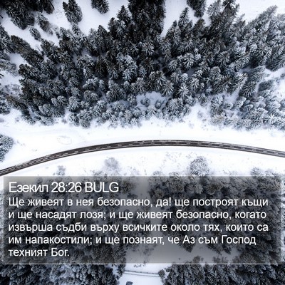 Езекил 28:26 BULG Bible Verse Image