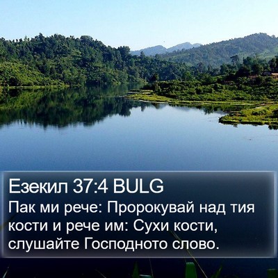 Езекил 37:4 BULG Bible Verse Image