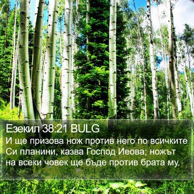 Езекил 38:21 BULG Bible Verse Image