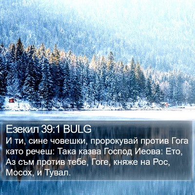 Езекил 39:1 BULG Bible Verse Image
