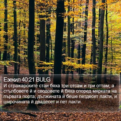 Езекил 40:21 BULG Bible Verse Image