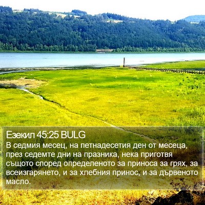 Езекил 45:25 BULG Bible Verse Image
