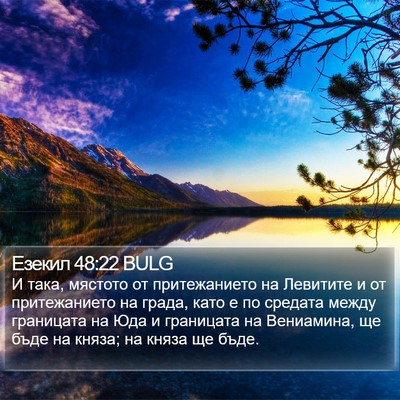 Езекил 48:22 BULG Bible Verse Image