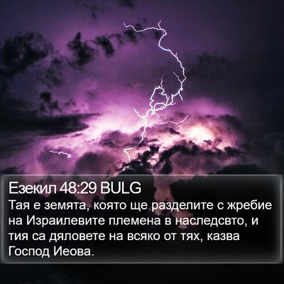 Езекил 48:29 BULG Bible Verse Image