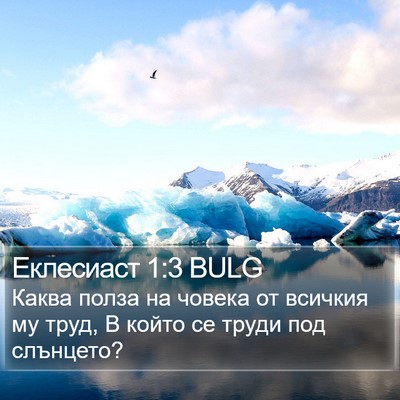 Еклесиаст 1:3 BULG Bible Verse Image