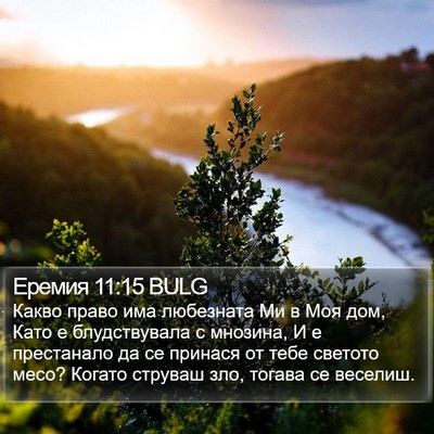 Еремия 11:15 BULG Bible Verse Image