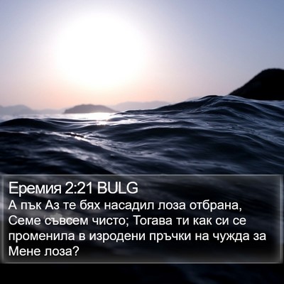 Еремия 2:21 BULG Bible Verse Image