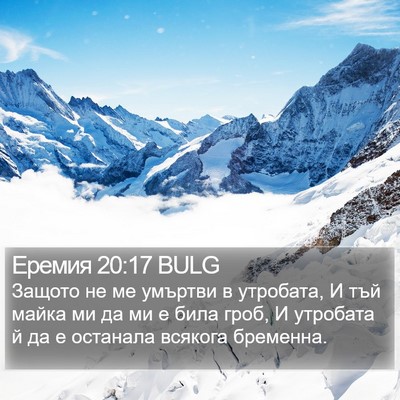 Еремия 20:17 BULG Bible Verse Image