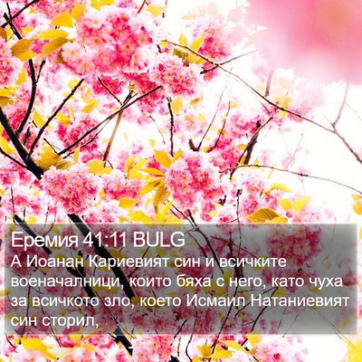 Еремия 41:11 BULG Bible Verse Image