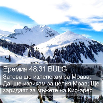 Еремия 48:31 BULG Bible Verse Image