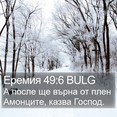 Еремия 49:6 BULG Bible Verse Image
