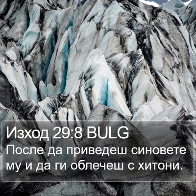 Изход 29:8 BULG Bible Verse Image