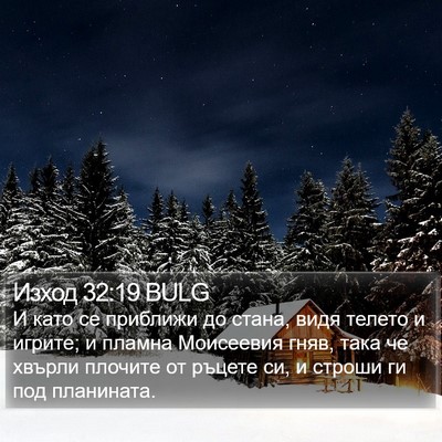 Изход 32:19 BULG Bible Verse Image