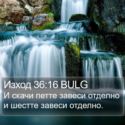 Изход 36:16 BULG Bible Verse Image