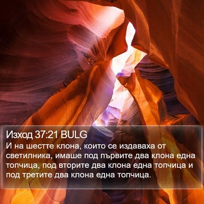 Изход 37:21 BULG Bible Verse Image