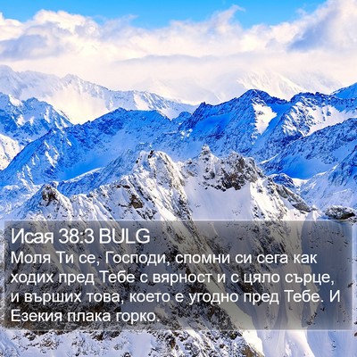 Исая 38:3 BULG Bible Verse Image
