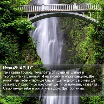 Исая 45:14 BULG Bible Verse Image