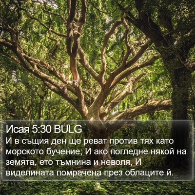 Исая 5:30 BULG Bible Verse Image