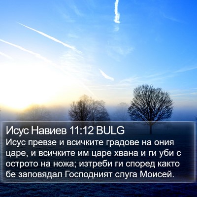 Исус Навиев 11:12 BULG Bible Verse Image